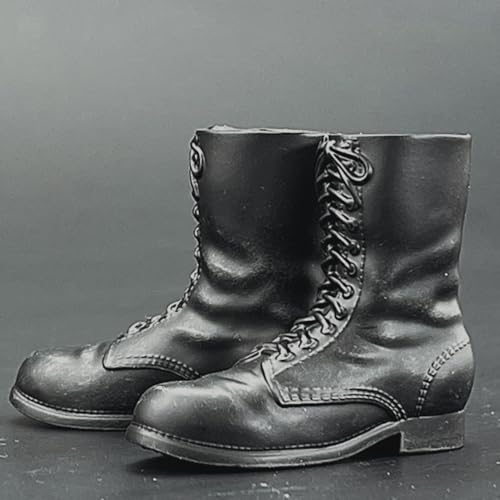 Figurine articulée à l'échelle 1/6 : Bottes miniatures à collectionner