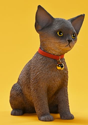 HiPlay JXK Cat Figure: Devon Rex 2.0,1:3 Scale Miniature Animal Figurine