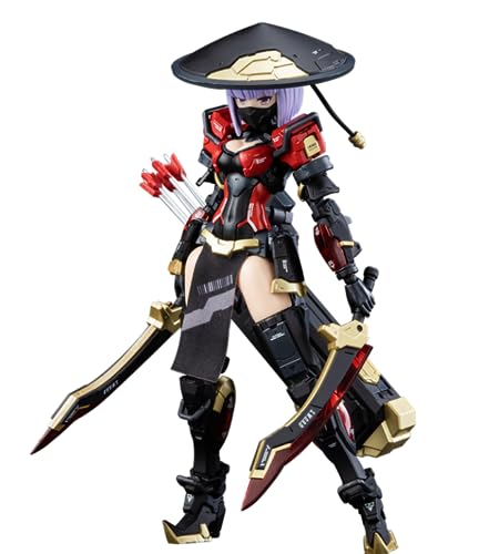 HiPlay Eastern Model Plastic Model Kits: Assembled Model Fenrir Machine, A.T.K Girl, Mecha Musume, Anime Style 1:12 Scale Collectible Action Figures