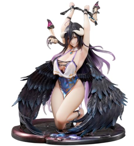 HiPlay Animester Collectible Figure: KDcolle Overlord Albedo Bondage Version, Anime Style, 1:7 Scale Miniature Figurine SF