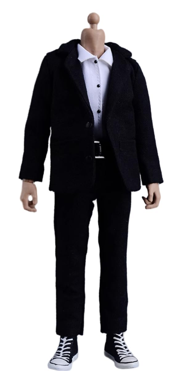 1/12 Scale Figure Doll Clothes: Casual Suit Male Collectible Accessory