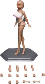 (Only Shipped to the DE) 86TOYS 1/12 Half-Seamless Female Standard Body T86-ST06-B Suntan Skin Large Bust