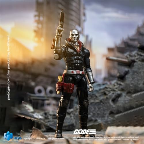 HiPlay HIYA Full Set: Special Forces, G.I.Joe Destro, 1:18 Scale Miniature Action Figurine