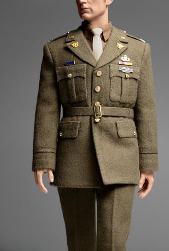 HiPlay 1/6 Scale Figure Doll Clothes: X40 Captain Uniform Suit for 12-inch Collectible Action Figure