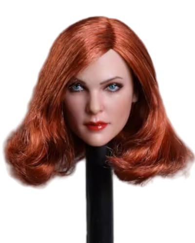 HiPlay 1:6 Scale Female Head Sculpt, European Cool Girl Female Head Sculpture for 12-inch Action Figures GC019B