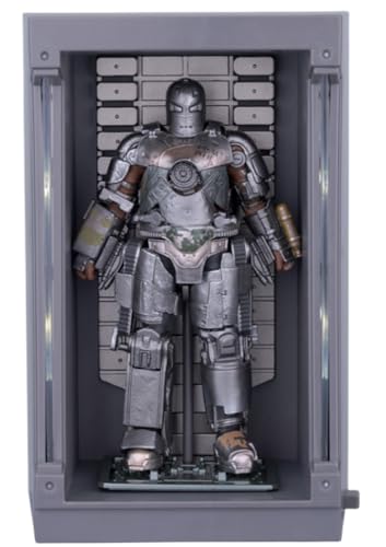 HiPlay ZD Collectible Figure Full Set: Iron Man Mark Garage Set, 1:20 Scale Miniature Action Figurine