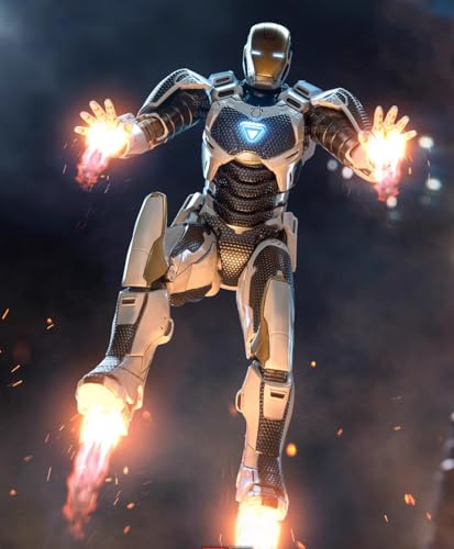 HiPlay ZD Collectible Figure Full Set: Iron Man 3 Mark 33, 1:10 Scale Miniature Action Figurine