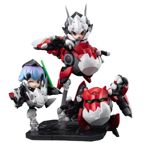 HiPlay HEMOXIAN Collectible Figure Full Set: Ali and Ogre, Anime Style,11cm Miniature Action Figurine ALAGE