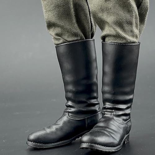 Figurine articulée à l'échelle 1/6 : Bottes miniatures à collectionner