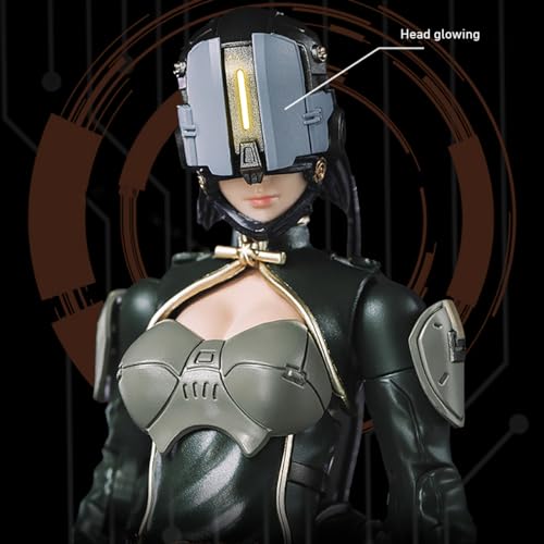 HiPlay dodowo Plastic Model Kits: Bringer of The Light FANDI,Incarnation,Mecha Musume, Anime Style 1:12 Scale Collectible Action Figures