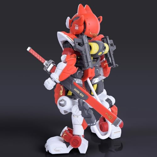 HiPlay XIAOT x Iron Roars Plastic Model Kits: Super-Maneuver Armored Walker, Kouka 1:60 Scale Collectible Action Figures CAT03