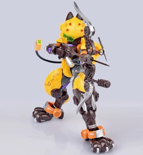 HiPlay XIAOT x Iron Roars Plastic Model Kits: Super-Maneuver Armored Walker, Ryou 1:60 Scale Collectible Action Figures CAT02