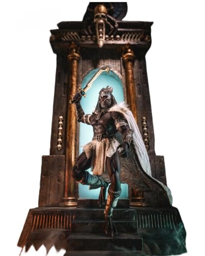 HiPlay TBLeague Collectible Figure Full Set: Horus Guardian of Pharaoh, Seamless Design, 1:12 Scale Miniature Male Action Figurine