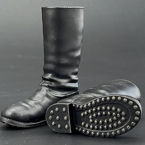 Figurine articulée à l'échelle 1/6 : Bottes miniatures à collectionner