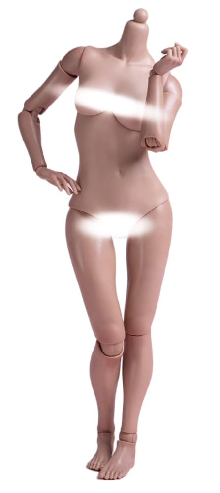 HiPlay WorldBox 1:6 Scale Female Seamless Action Figure Body - Slim Body Shape, Fair Skin