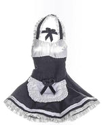 Tenue de femme de chambre noire pour figurine articulée Hasuki CS010A (échelle 1:12)