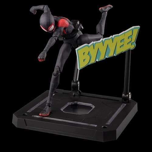 HiPlay Sentinel Collectible Figure Full Set: Spider Man, Miles Miniature Action Figurine