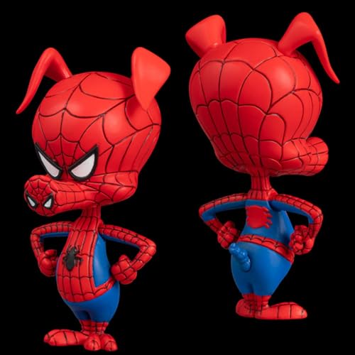 HiPlay Sentinel Collectible Figure Full Set: Spider Man, Miles Miniature Action Figurine