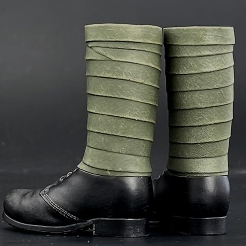 Figurine articulée à l'échelle 1/6 : Bottes miniatures à collectionner