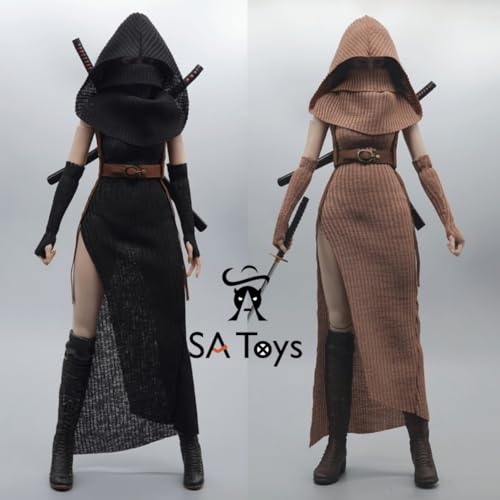 HiPlay Figure Doll Clothes: Classic Assassin Skirt for 12-inch Collectible Action Figure