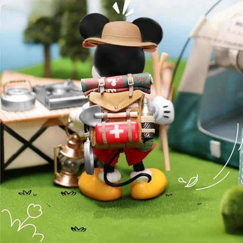 HiPlay MORSTORM Collectible Figure Full Set: Disney Urban Escape Plan, Mickey and Friends Set Miniature Action Figurine