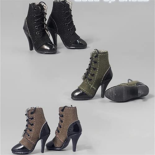 HiPlay 1/6 Scale Figure Shoes, Sneakers, Boots, High-Heeled Shoes for 12 inch Female Action Figure Phicen/TBLeague ACC020