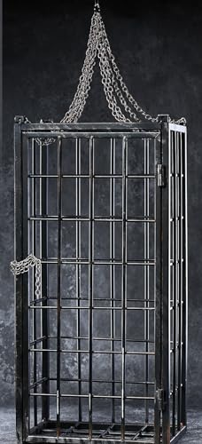 1/6 Scale Figure Accessory: Imprison an Iron Cage Model Miniature Scene