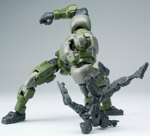 HiPlay Warriors Workshop Plastic Model Kits: Loyalty “G” Assist Humanoid Soldier 1:30 Scale Collectible Action Figures