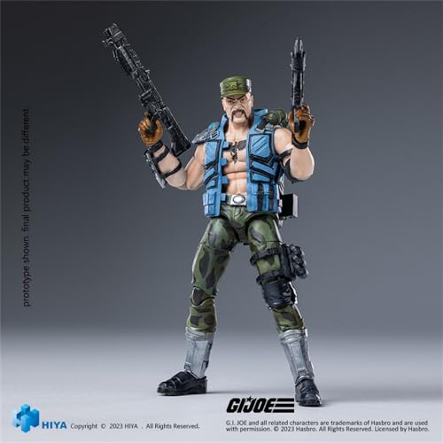 HiPlay HIYA Full Set: Exquisite Mini Series, G.I.Joe Gung-Ho, 1:18 Scale Miniature Action Figurine