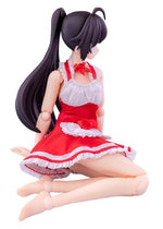Tenue de femme de chambre noire pour figurine articulée Hasuki CS010A (échelle 1:12)