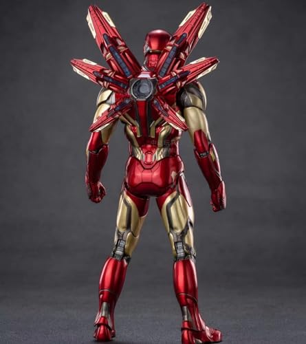 HiPlay ZD Collectible Figure Full Set: Iron Man Mark 85 2.0, 1:10 Scale Miniature Action Figurine