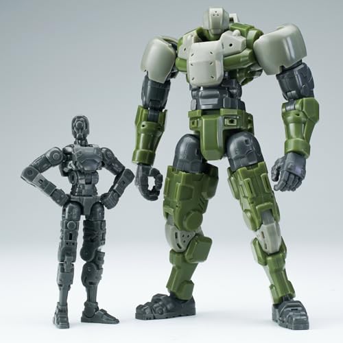 HiPlay Warriors Workshop Plastic Model Kits: Loyalty “G” Assist Humanoid Soldier 1:30 Scale Collectible Action Figures