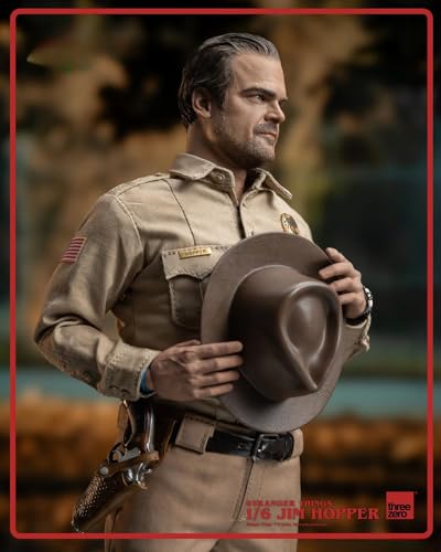 ThreeZero Collectible Figure Full Set: Hopper, 1:6 Scale Miniature Male Action Figurine 3Z05150W0
