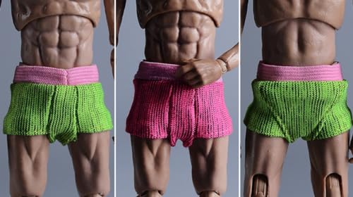 Vêtements de poupée à l'échelle 1/12 : sous-vêtements masculins, accessoire de collection