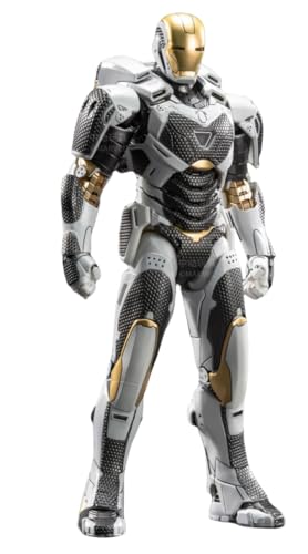 HiPlay ZD Collectible Figure Full Set: Iron Man 3 Mark 33, 1:10 Scale Miniature Action Figurine