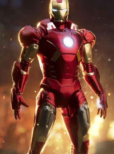 HiPlay ZD Collectible Figure Full Set: Iron Man Mark Garage Set, 1:20 Scale Miniature Action Figurine