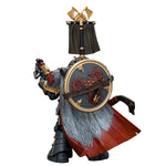 (Only Shipped to the US) JOYTOY Space Wolves Legion Praetor with Power Axe and Combat Shield JT00133 Warhammer 1/18 Scale Action Figure