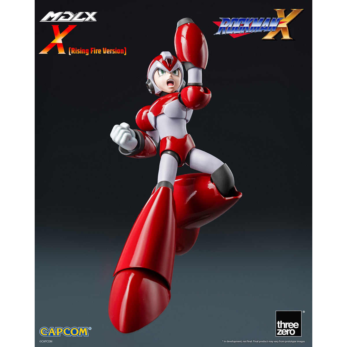 Threezero Rockman X / Mega Man X Rising Fire Version 3Z05760A0 Action Figure