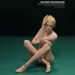 JIAOUDOLL 1/6 Slender Elegance Medium Bust Detachable Feet Supermodel Long Legs Female Action Figures Body
