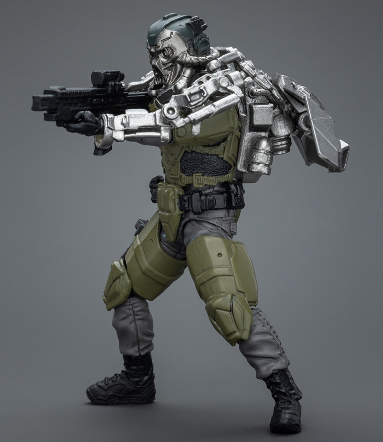 HiPlay JoyToy Military Collectible Figure: Army Builder Pack Lone Wolf with Exoskeleton 1:18 Scale Action Figures JT1750