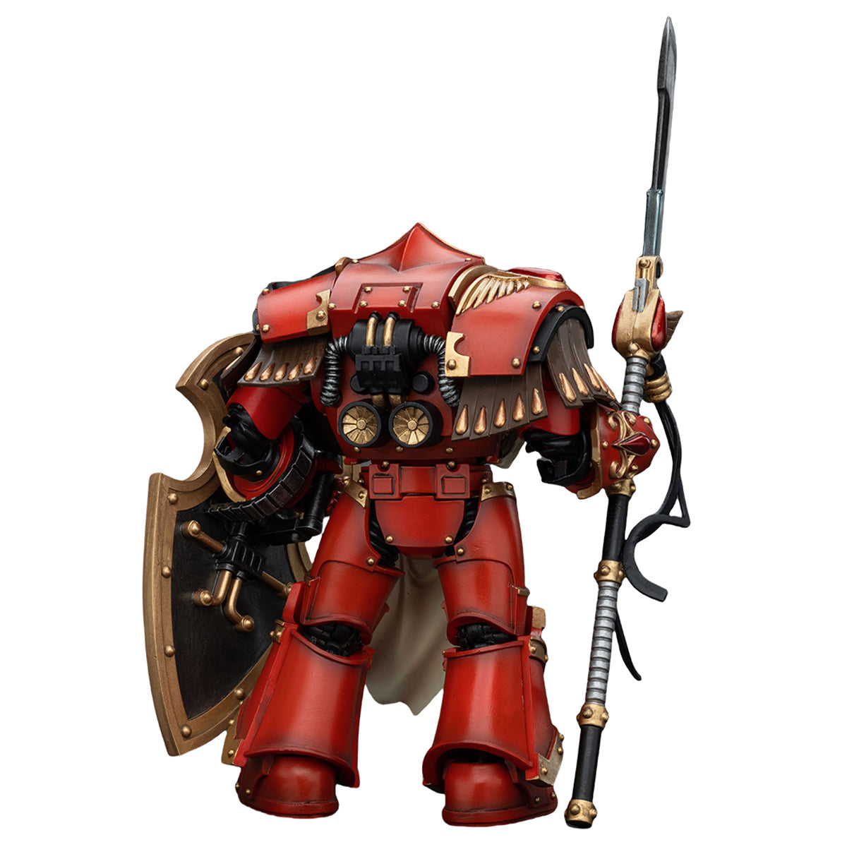 Figurine articulée Crimson Exemplar de l'escouade des Crimson Paladins de Blood Angels de Warhammer The Horus Heresy de JOYTOY