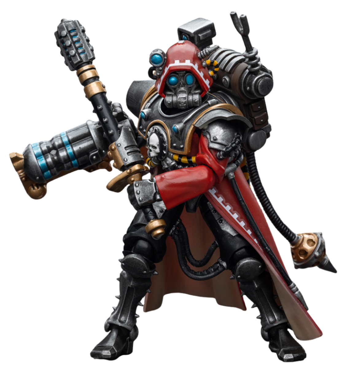 HiPlay JoyToy 40K Collectible Figure: Adeptus Mechanicus Skitarii Ranger Alpha 1:18 Scale Action Figures JT7844 (Ranger Alpha)