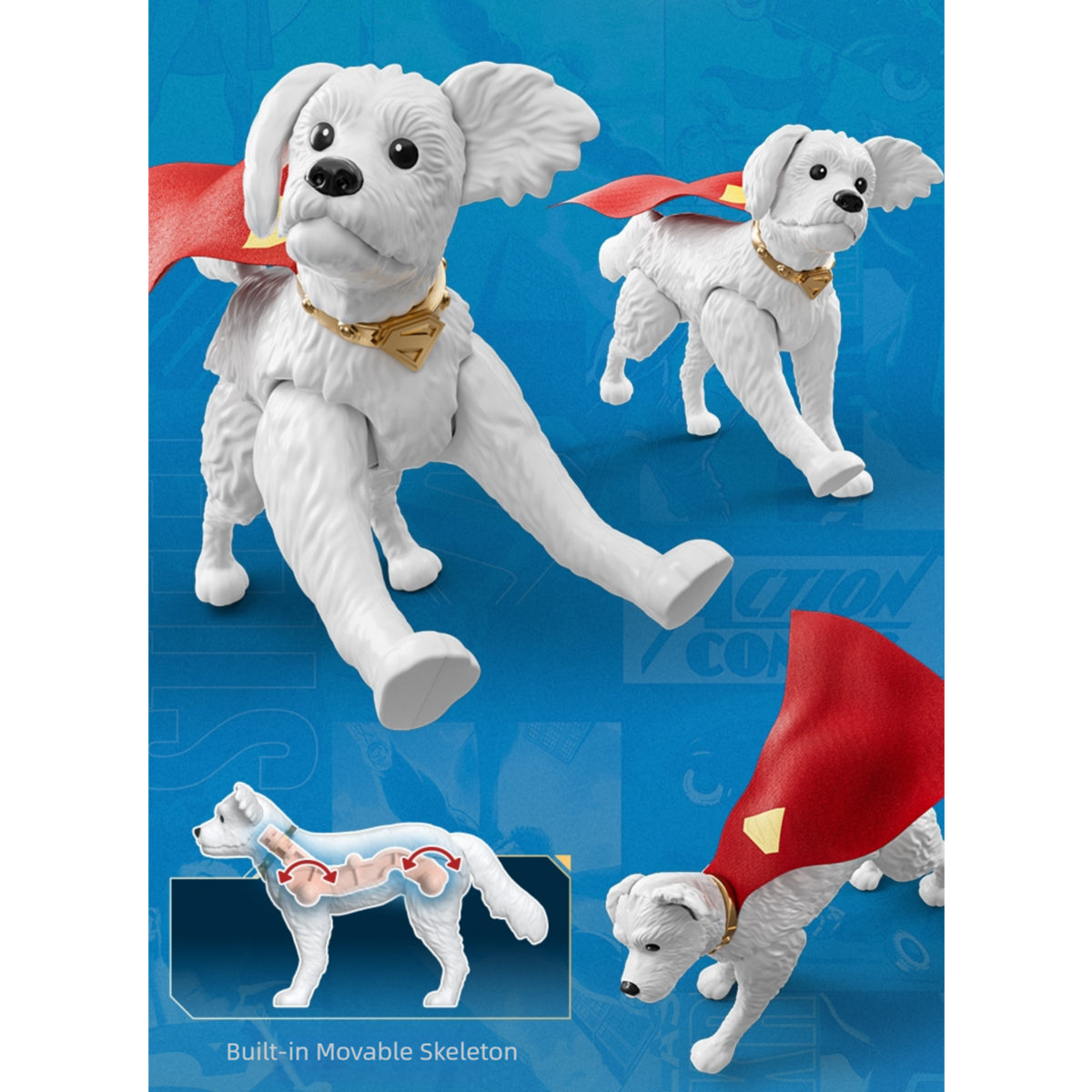 (Only Shipped to the US) BLOKEES Champion Class DC Heros Superman Assembly Model Kit