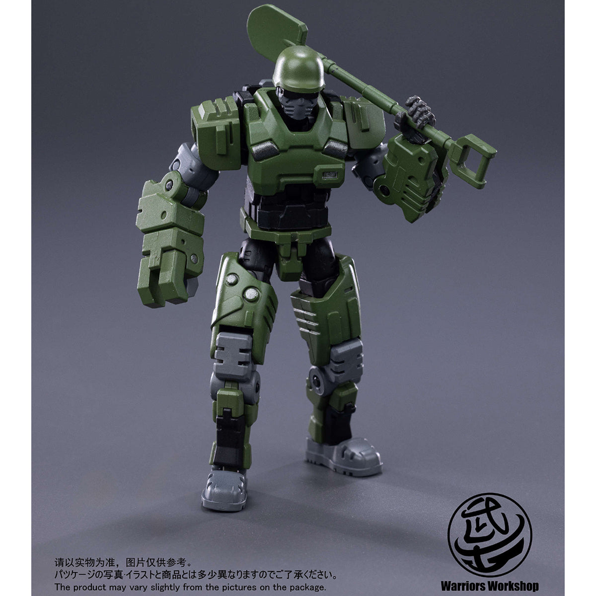 Warriors Workshop, Battlefield Mecha 2-in-1 Chai Mecha Soilder, Model Kits Assembly