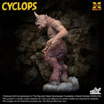 X-PLUS, Ray Harryhausen Series Cyclops Unpainted White Mold, Model Kits Assembly