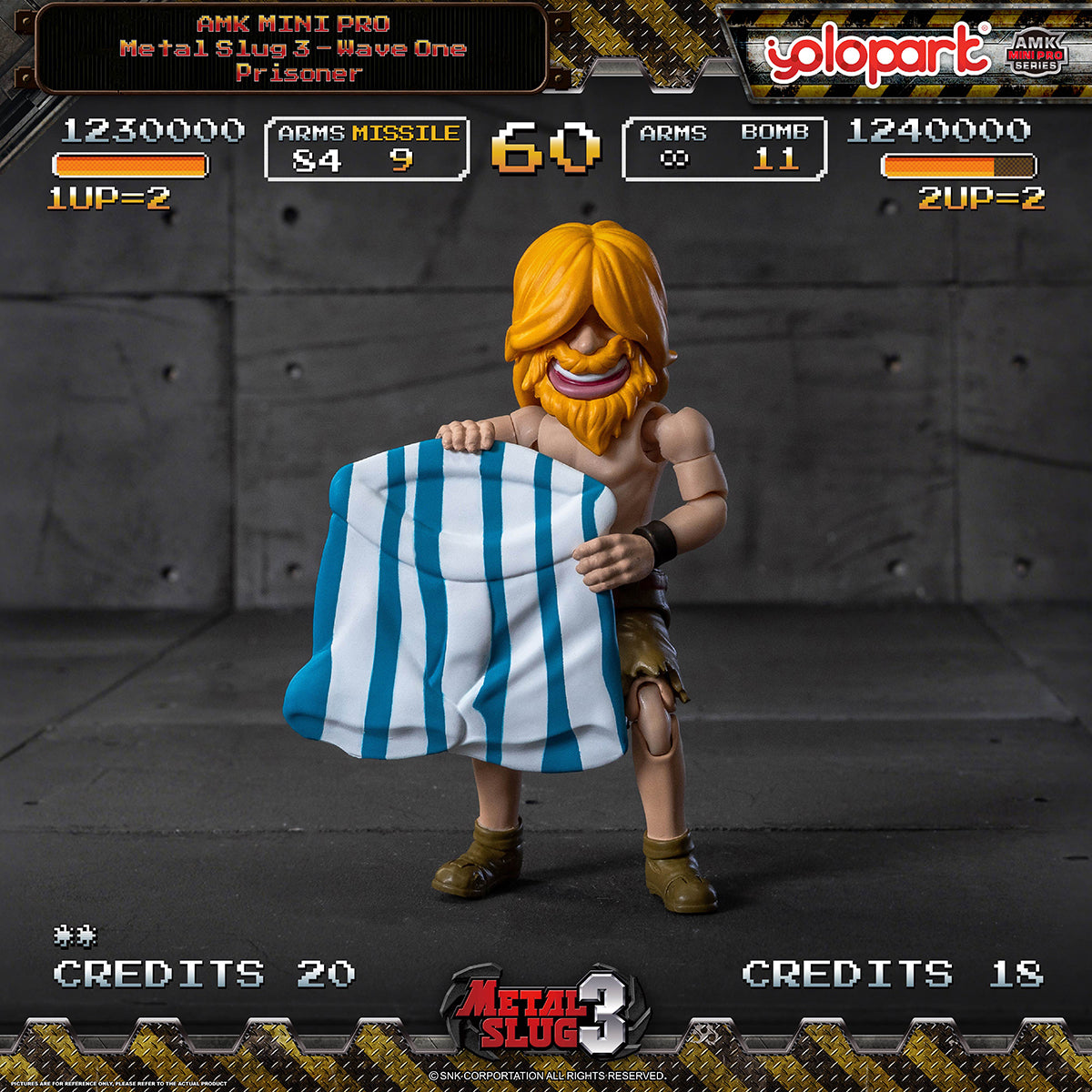 Yolopark AMK MINI Pro Metal Slug 3 Wave 1 Assembly Model Kits