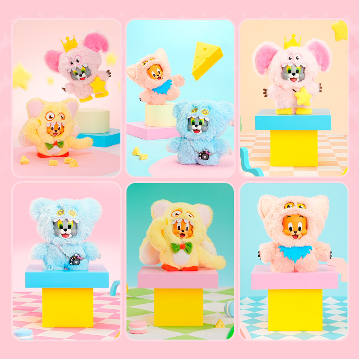Fondjoy Monster Doll Series Second Edition Tom and Jerry TJ1115 Blind Box Figure