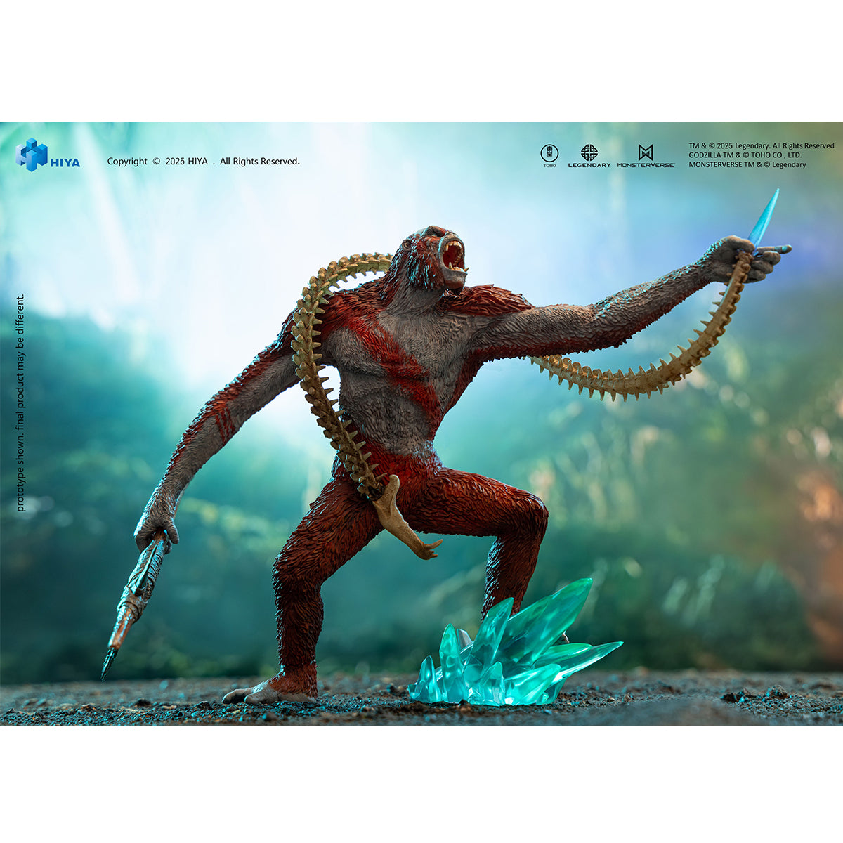 HIYA Godzilla vs Kong：The New Empire The Skar King SSG0197 Action Figure