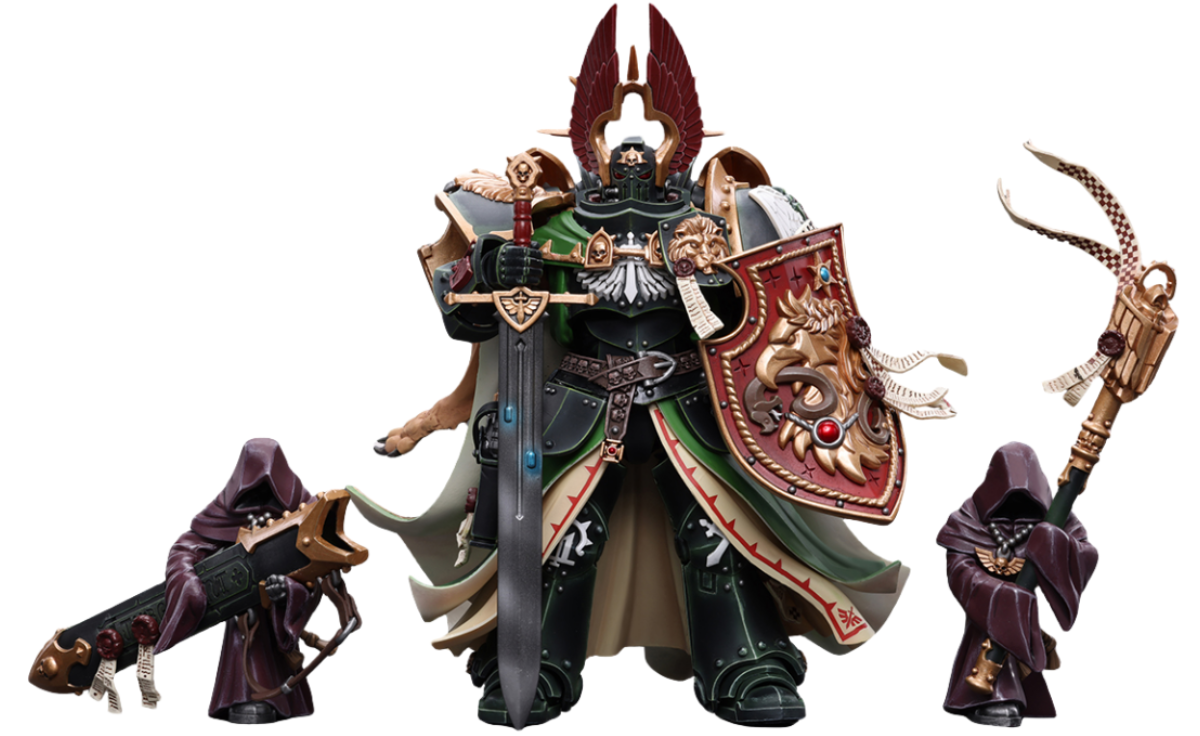 JOYTOY Dark Angels Primarch Lion El'Jonson Warhammer 1/18 Action Figure