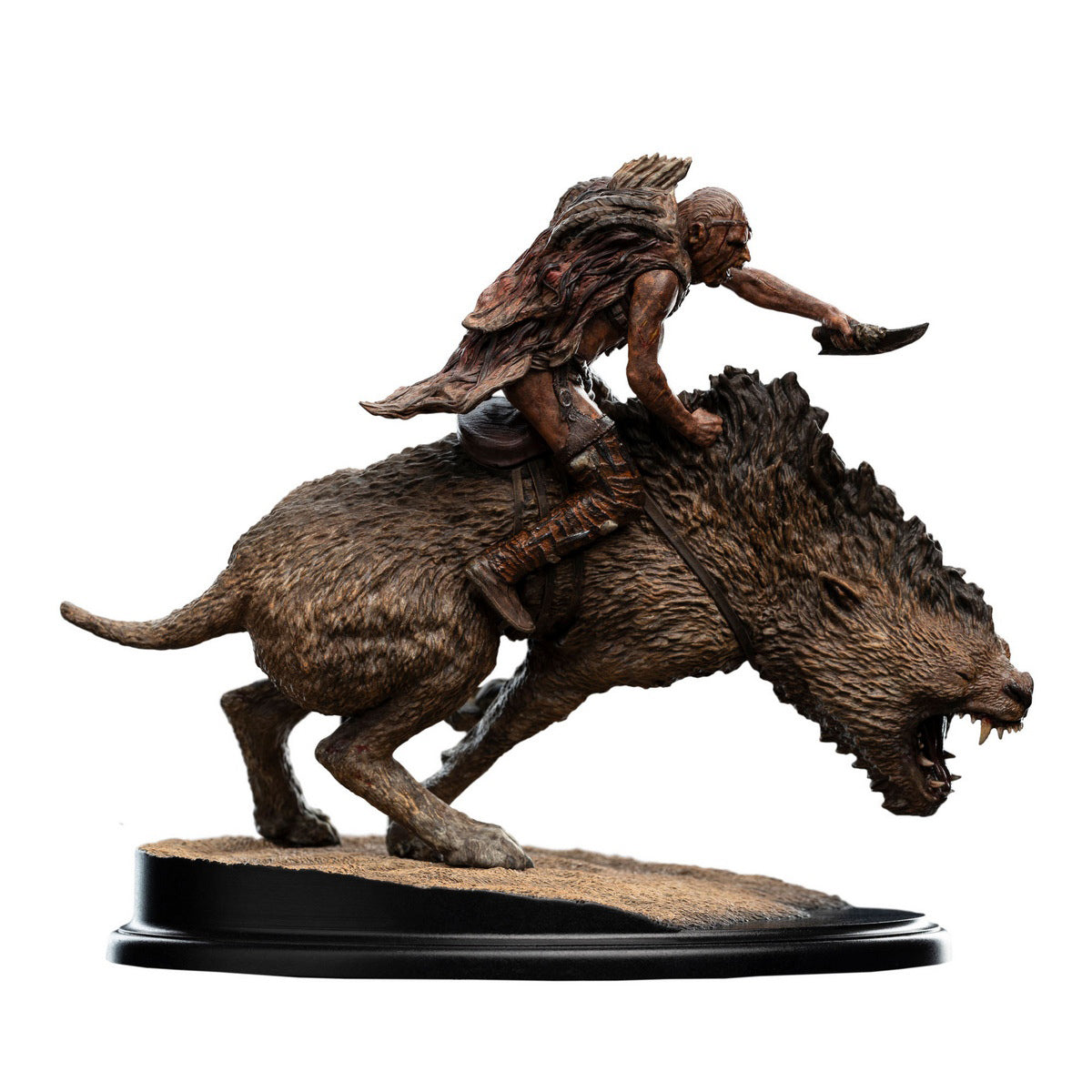 WETA Workshop 86-01-04752 The Lord of the Rings Trilogy Sharku on Warg Art Figurine